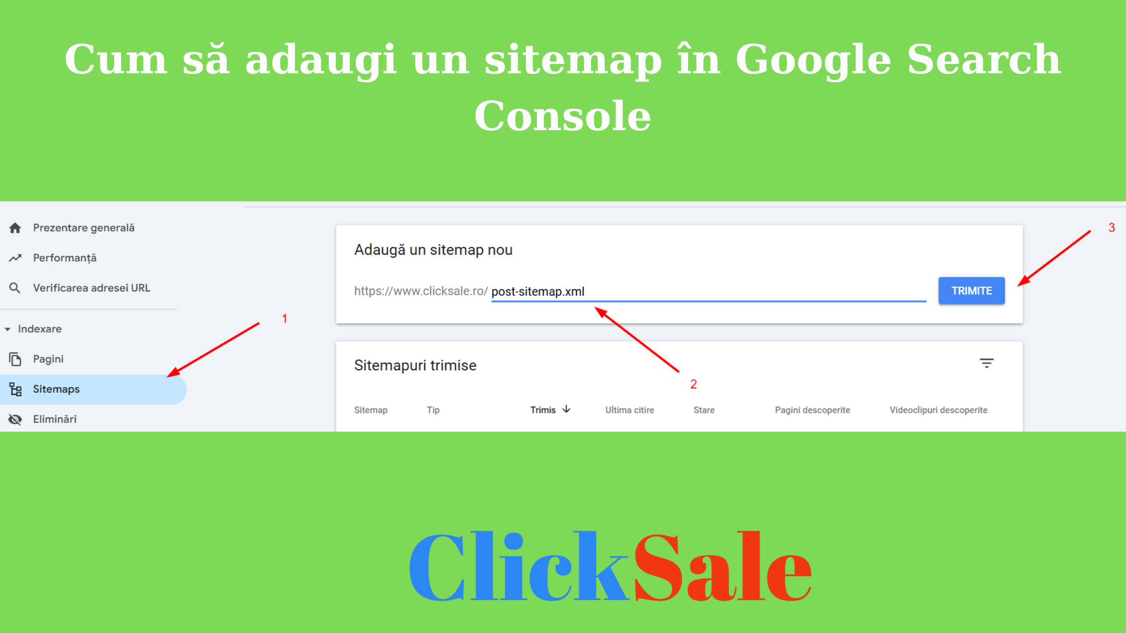 Cum să adaugi un site în google search console