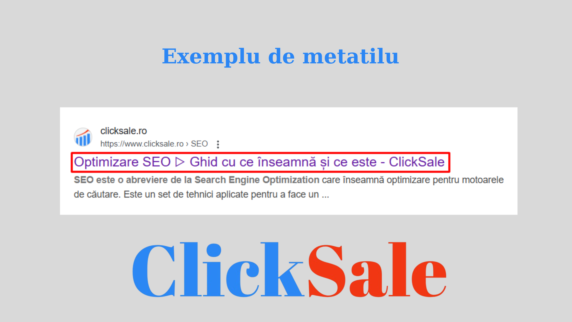 Exemplu de metatilu